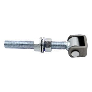 PSG stalen poorthengsels verstelbaar M16 met seger – gegalvaniseerd, 150 mm