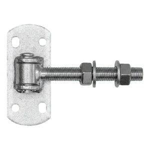Regelbaar poorthangslot M16 met schild 115×50 mm – gegalvaniseerd