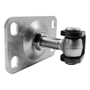 PSG verstelbaar scharnier voor aanschroeven M12 met schild 54×85 mm gegalvaniseerd