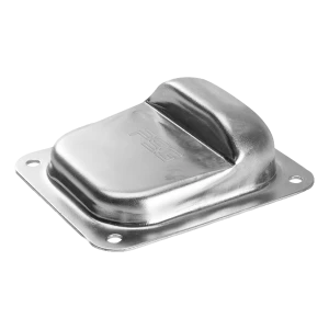 PSG stalen stopper voor vleugelpoorten 120×100 mm – aanschroefbare begrenzer