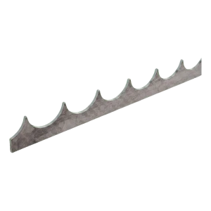 Omheining anti-inbraak strip staal H33 mm – lengte 2000 mm