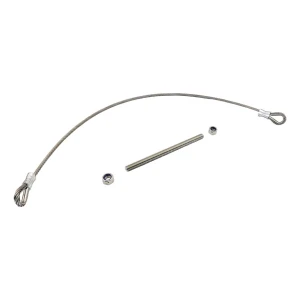 PSG veiligheidskabel voor vleugelpoort roestvrij staal 800 mm