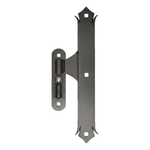 Decoratief midden bandbeslag scharnier met bol voor vleugelpoorten 400 mm