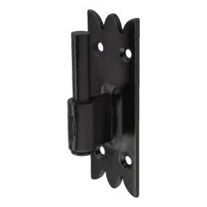 Decoratieve luik bouwhaak zwart – pen ø9 mm