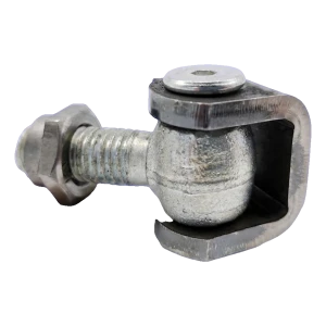 PSG verstelbaar scharnier voor klinknagel M12 – gegalvaniseerd staal voor hekken en poorten