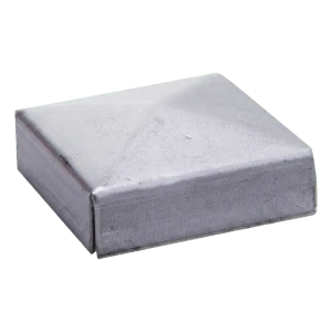 Postal – stalen envelopkap voor hekpaal 100×100 mm