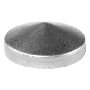 Postal – stalen hekpaal afdekkapje voor ronde paal Ø 90 mm