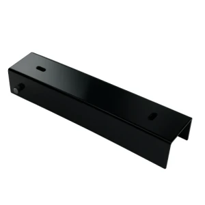 C-profiel connector beugel voor funderingsplaat 200x50 zwart