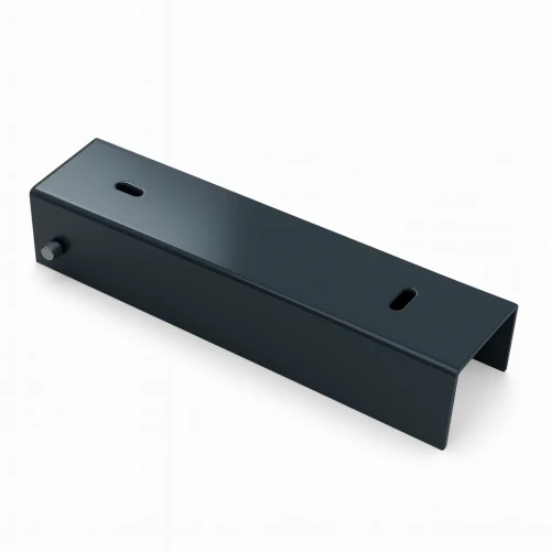 C-profiel connector beugel voor funderingsplaat 200x50 antraciet grafiet GPV-700-31 (1)