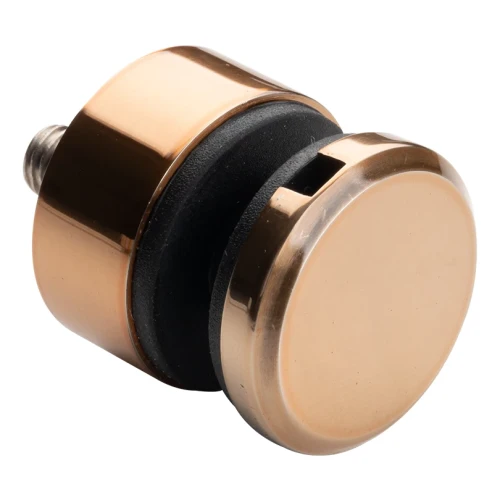 Puntbevestiging voor glas 6-12 mm fi 30/13/M8x40 AISI 304 vlak systeem koper 000-481 (1)