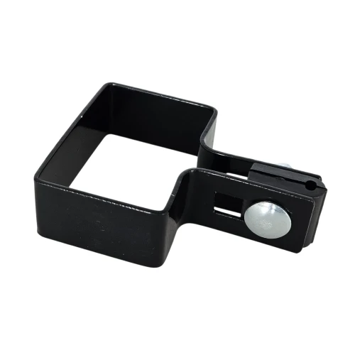 Eindklem voor hekpanelen 40x60 mm zwart GPV-700-12 (1)