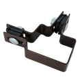 Hoekbeugel voor hekpanelen 40x60 mm bruin GPV-700-10 (1)