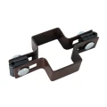 Tussenbeugel voor hekpanelen 40x60 mm bruin GPV-700-05 (1)