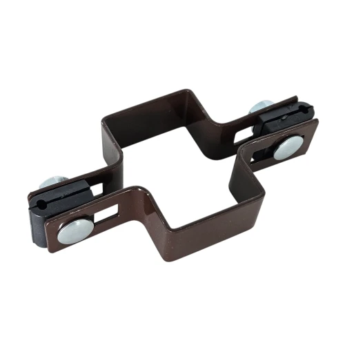 Tussenbeugel voor hekpanelen 40x60 mm bruin GPV-700-05 (1)
