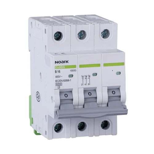 Stroomonderbreker 6 kA, ch-ka B, 10 A, 3-polig PV-200-100051
