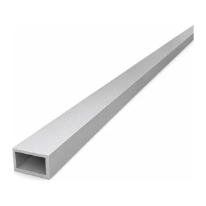 Aluminium rechthoekige buis 15×25×2 mm – gesloten profiel EN AW-6060, L=2000 mm