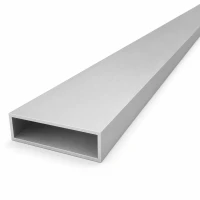 Aluminium rechthoekige buis 20×70×2 mm – gesloten profiel EN AW-6060, L=2000 mm