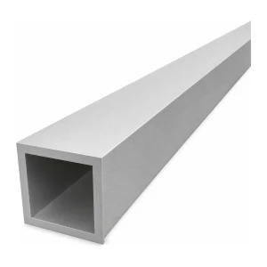 Aluminium vierkante buis 50×50×5 mm – gesloten profiel EN AW-6060, L=2000 mm