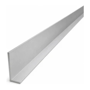 Ongelijkbenige aluminium hoekstrip 40×20×2 mm – L-profiel, lengte 2000 mm