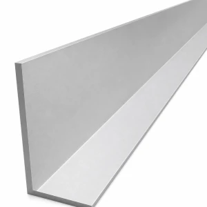 Aluminium ongelijkbenige hoekstrip 100×50×5 mm – L-profiel, lengte 2000 mm