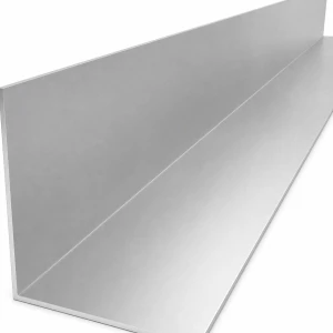 Aluminium gelijkbenige hoekprofiel 100×100×2 mm – L-profiel, lengte 2000 mm