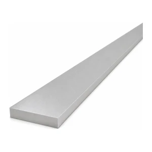 Aluminium platstrip 50×10 mm EN AW-6060, lengte 2000 mm