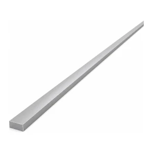 Aluminium plat staal EN AW-6060 T64 – 10×5 mm, lengte 2000 mm