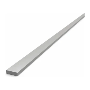 Aluminium platte staf EN AW-6060 18×5 mm, lengte 2000 mm