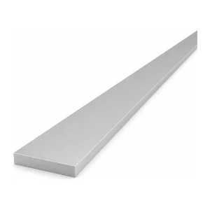 Aluminium plat staal EN AW-6060 T64, 40×8 mm, lengte 2000 mm