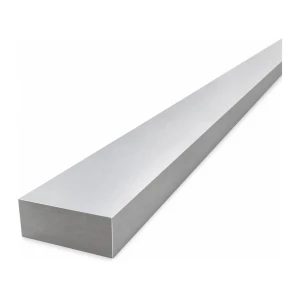 Aluminium platband EN AW-6060 T64 – 50×20 mm, lengte 2000 mm