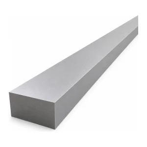 Aluminium plat profiel EN AW-6060 T64, 50×25 mm, lengte 2000 mm