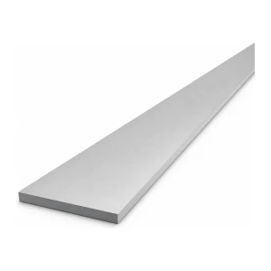 Aluminium platstrip 60×5 mm EN AW-6060 T64 – lengte 2000 mm