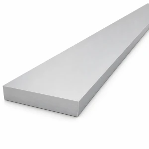 Aluminium plat staal EN AW-6060 T64 – 80×15 mm, lengte 2000 mm