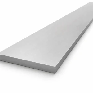 Aluminium platte staf EN AW-6060 100×10 mm, lengte 2000 mm