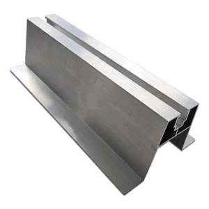 Schuin trapezium-brug met EPDM-afdichting H63 L330 – aluminium dakadapter PV