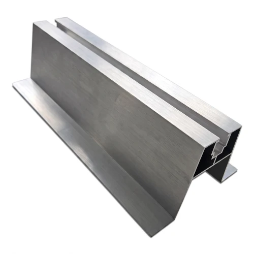 Schuin trapezium-brug met EPDM-afdichting H63 L330 – aluminium dakadapter PV 001-776 (1)