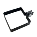 Eindklem voor hekkenpanelen 100x100 mm zwart 000-782 (1)