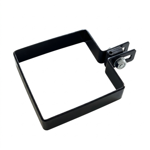 Eindklem voor hekkenpanelen 100x100 mm zwart 000-782 (1)