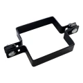 Tussenklem voor hekpanelen 100x100 mm zwart 000-778 (1)