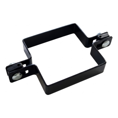 Tussenklem voor hekpanelen 100x100 mm zwart 000-778 (1)