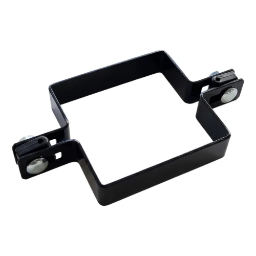 Tussenklem voor hekpanelen 100x100 mm zwart 000-778 (1)