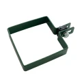 Eindbeugel voor panelhekwerk 100x100 mm groen 000-783 (1)