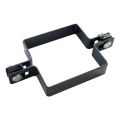 Tussenklem voor hekpanelen 100x100 mm grafiet 000-780 (1)