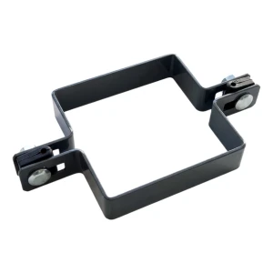 Tussenklem voor hekpanelen 100x100 mm grafiet