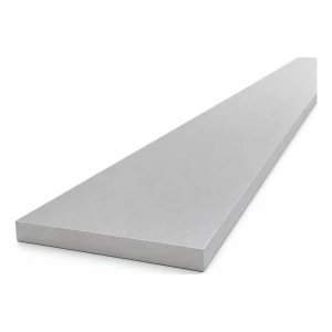 Aluminium plat profiel EN AW-6060 80×8 mm, lengte 2000 mm – vlak profiel