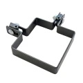 Hoekbeugel voor hekpanelen 100x100 mm grafiet 000-776 (1)