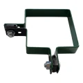 Hoekbeugel voor hekpanelen 100x100 mm groen 000-775 (2)