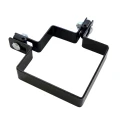 Hoekbeugel voor hekwerkpanelen 100x100 mm zwart 000-774 (1)