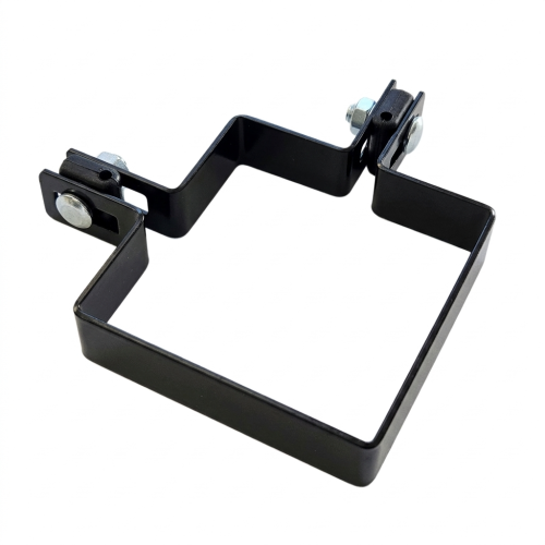Hoekbeugel voor hekwerkpanelen 100x100 mm zwart 000-774 (1)