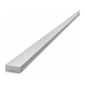 Aluminium plaatstaal EN AW-6060 T64, 20×8 mm, lengte 2000 mm